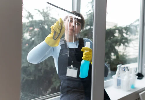 Nettoyage de vitres intérieures et extérieures à Ganges